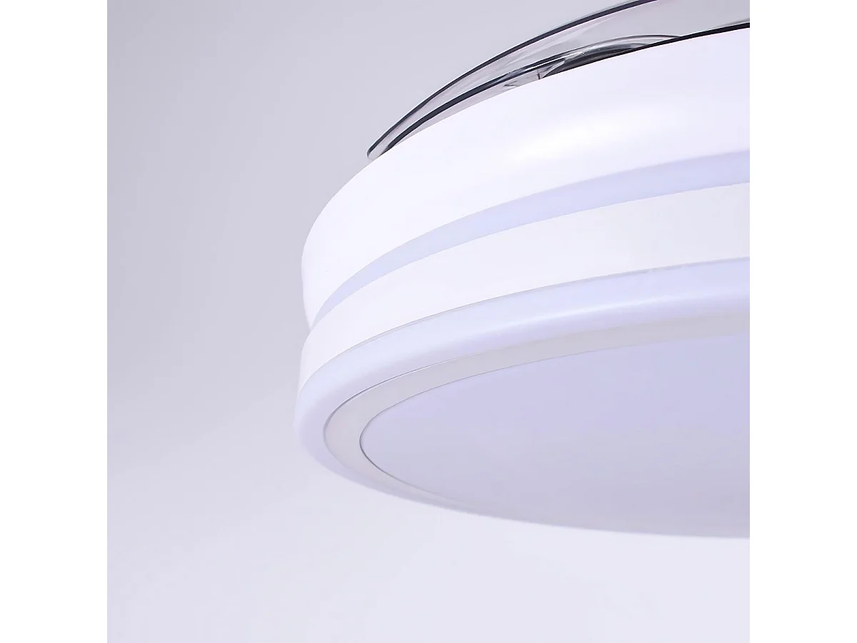 Ventilador de techo New Asgard Maxi Bel Air 72W 4 aspas retráctiles blanco Ø120 cm