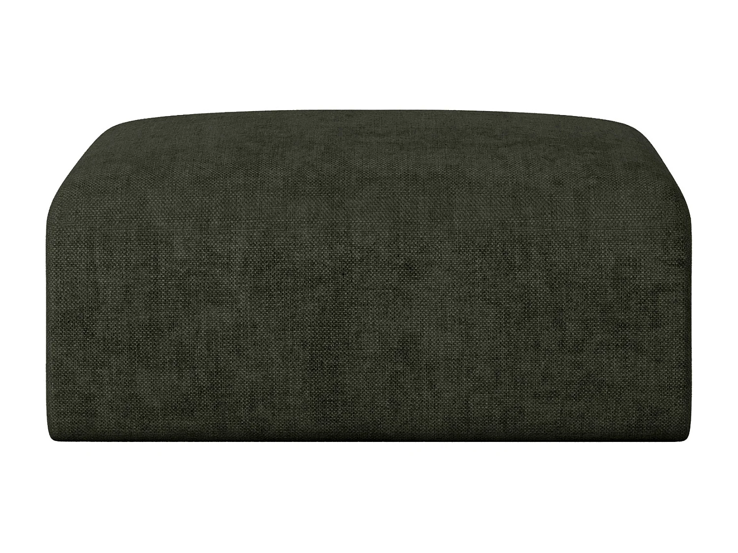 Pouf en tissu vert POGNI de Maison Céphy