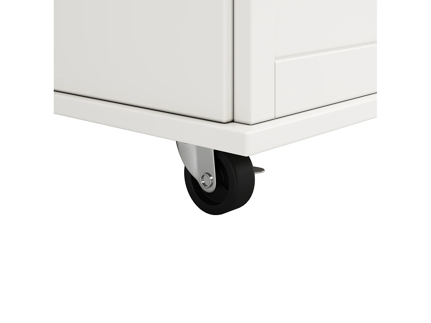 Desserte de cuisine 128x(50-78)x90.5 cm 4 portes et 2 tiroirs Îlot de cuisine avec plateau extensible - blanc