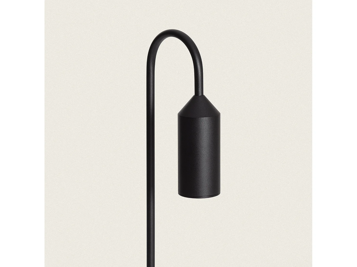 Lampioncino per Esterni Alluminio 60cm Boukali Nero