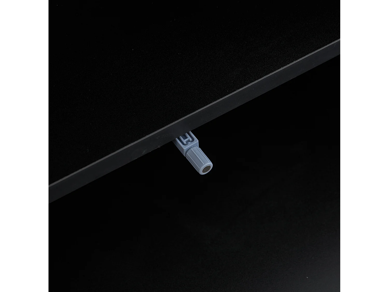 Meuble TV 180x40x46 cm avec 2 portes 1 tiroir et rangement - pieds en bois - couleur naturel et noir