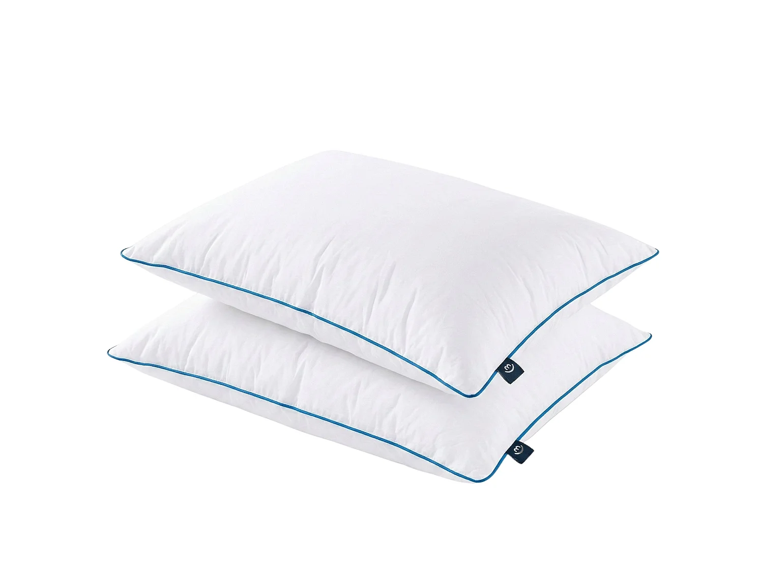 Oreiller moelleux coton et polyester 50x70 épais 12cm