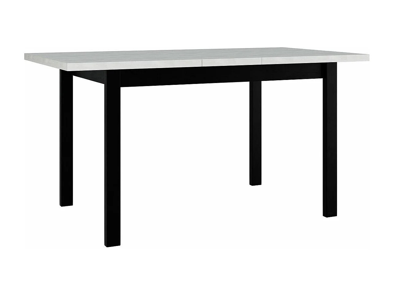 Table Victorville 125, Chêne Artisan|Blanc, 78x80x120cm, Disponible, Stratifié, Bois