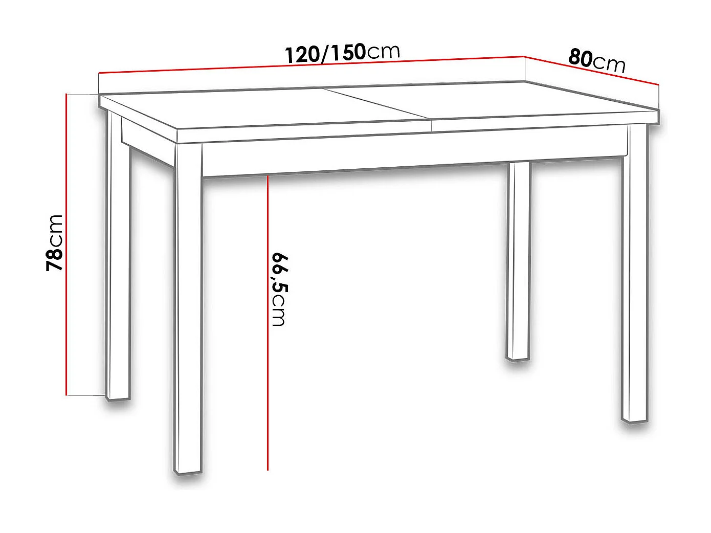 Table Victorville 125, Chêne Artisan|Blanc, 78x80x120cm, Disponible, Stratifié, Bois