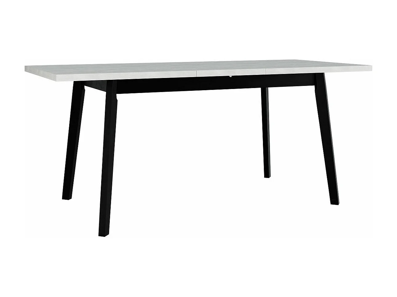 Table Victorville 129, Chêne Artisan|Noir, 75x80x140cm, Disponible, Stratifié, Bois