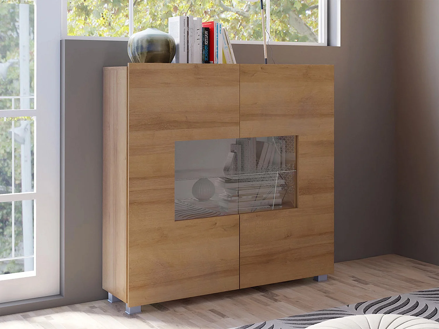 Buffet Remus, Le nombre de portes: 2, Stratifié, 11x10x4cm