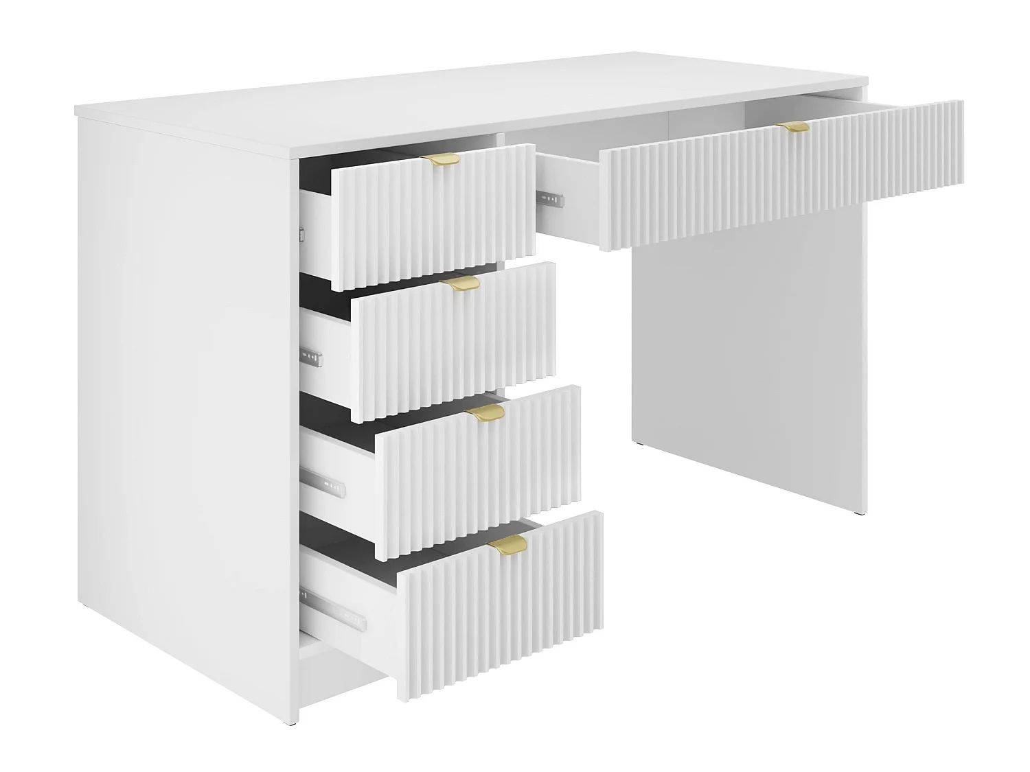 Mesa de oficina Comfivo Papilio, Con cajones, Número de cajones: 5
