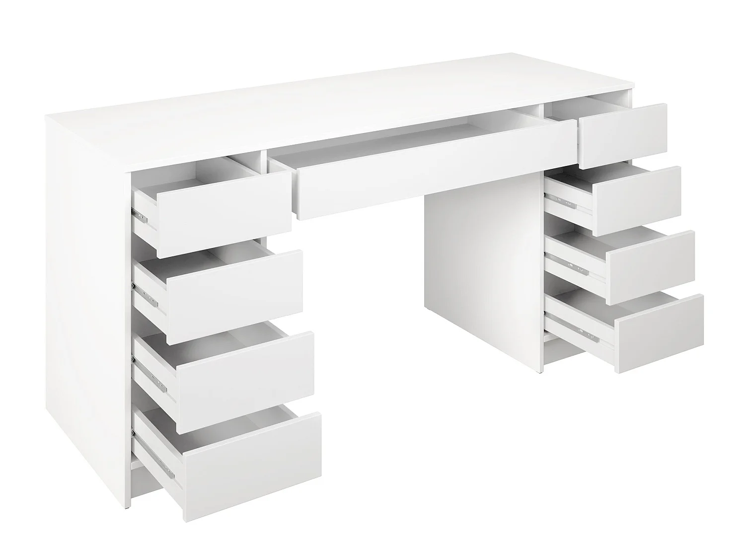 Bureau Comfivo Terros II, Avec tiroirs, 8x15x6cm