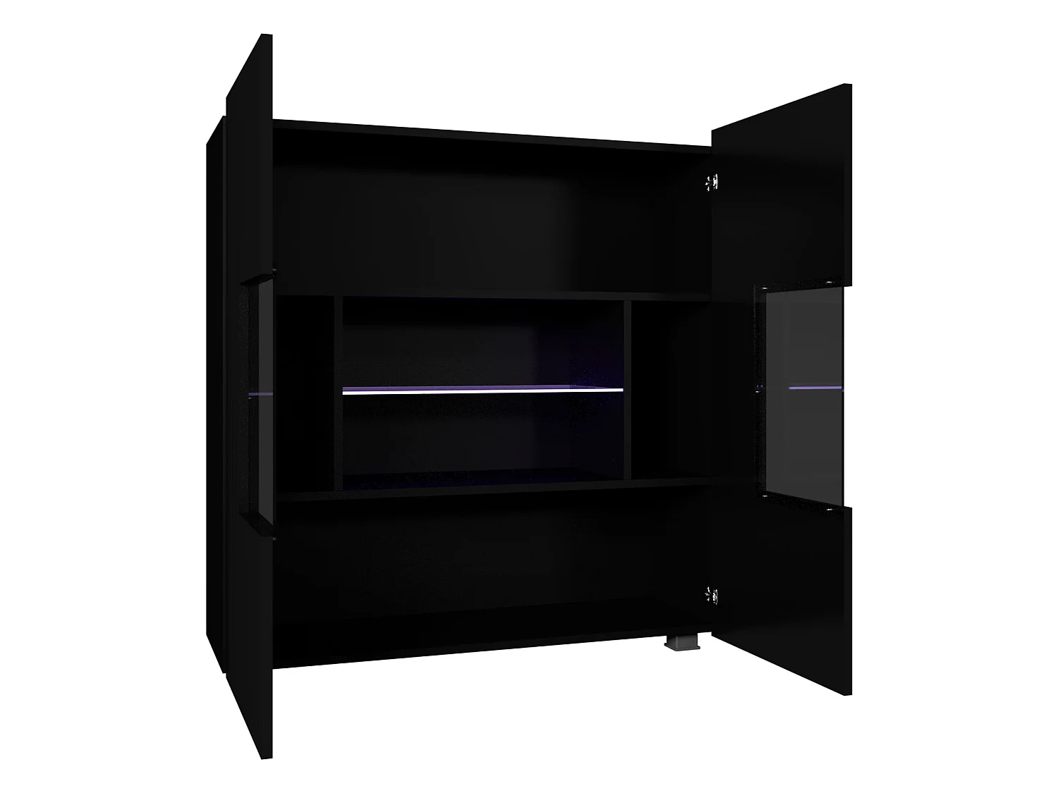 Aparador Remus, Número de puertas: 2, Aglomerado laminado, 11x10x4cm