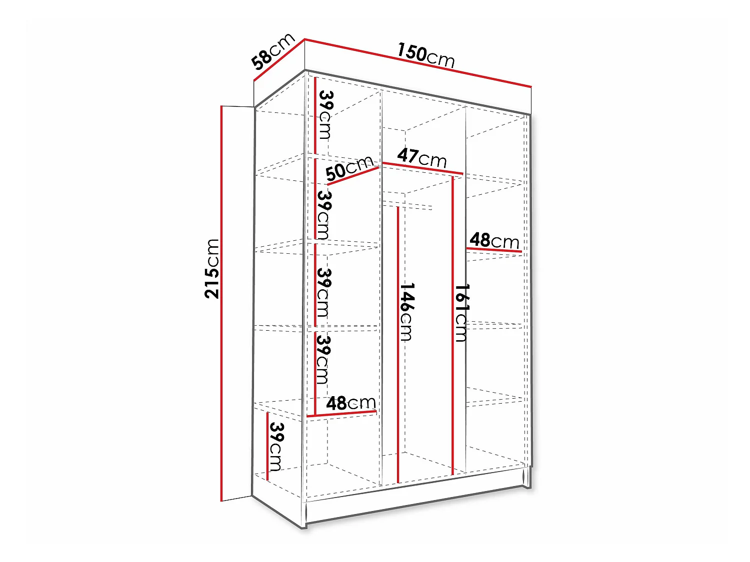 Armoire Closico Decoron I, 22x15x6cm