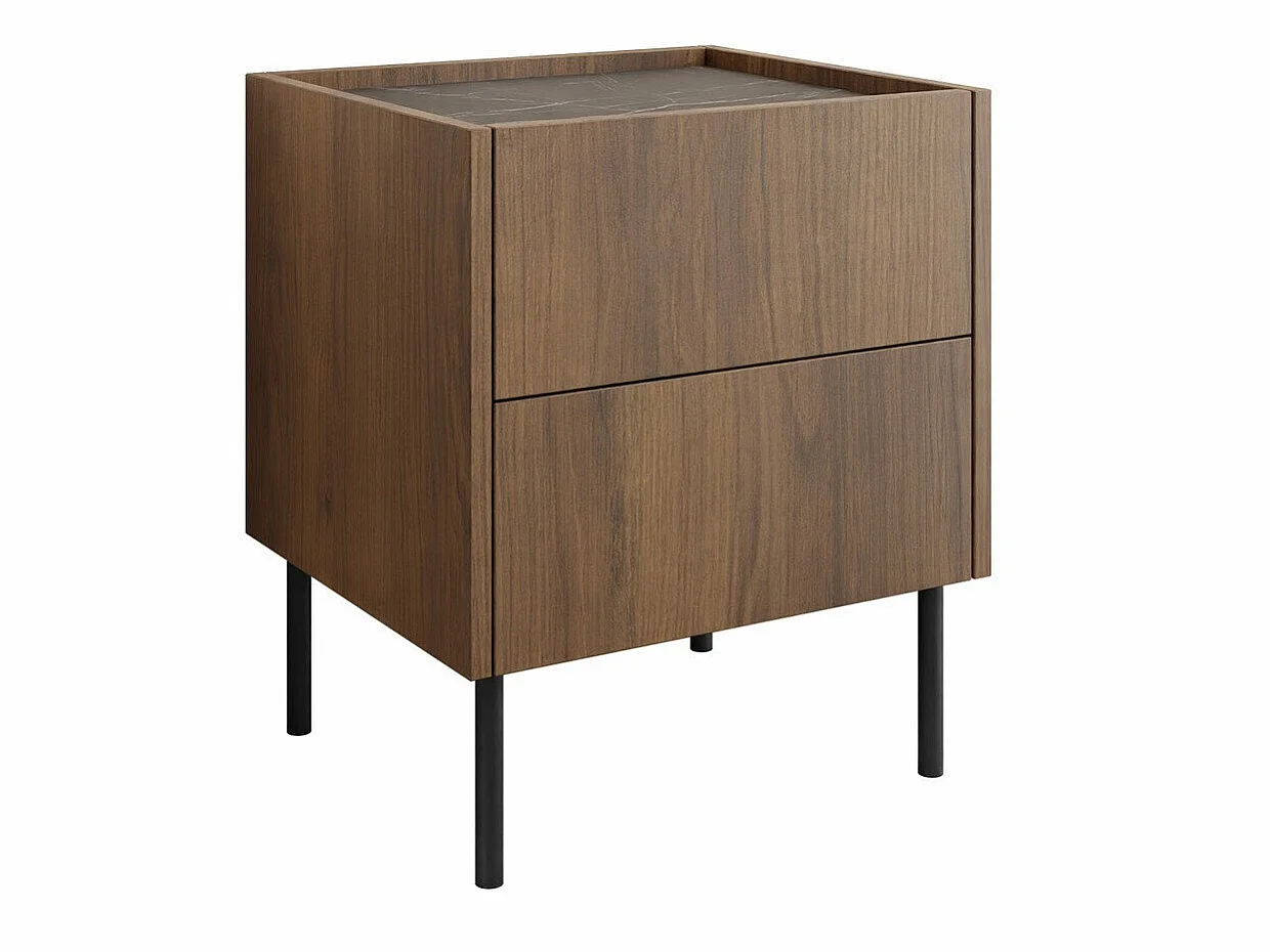 Table de chevet Comfivo Belviro, Nombre de tiroirs: 2, 5x4x4cm