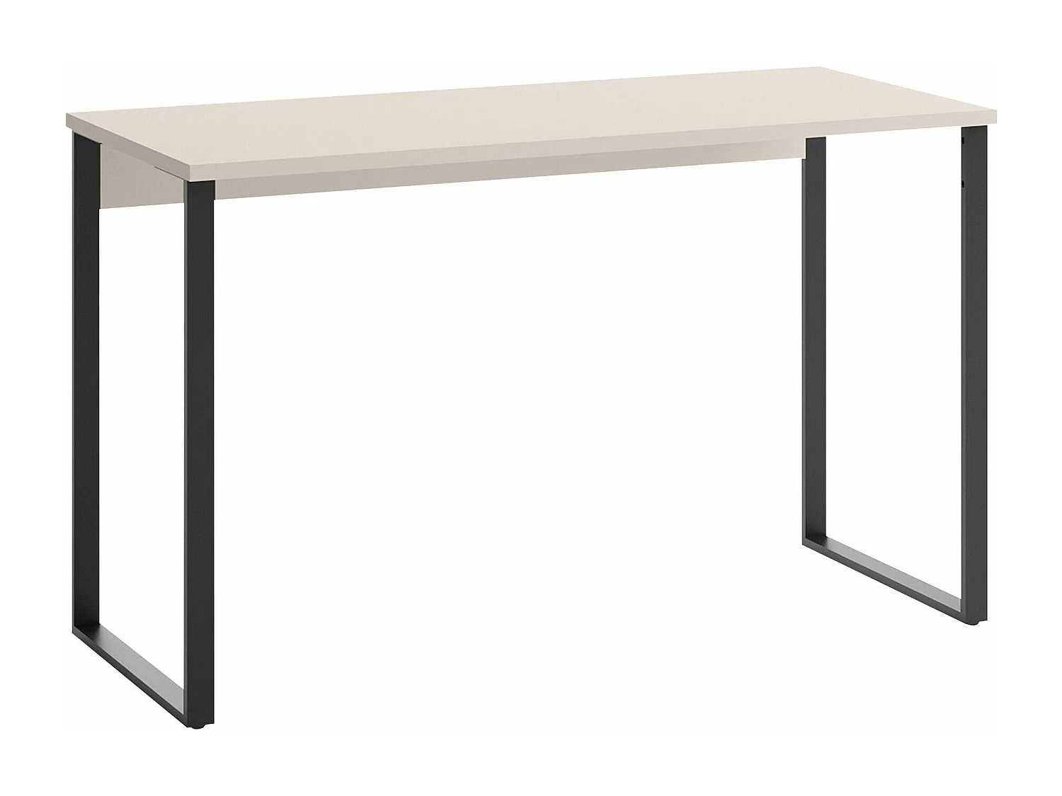 Bureau Delruvi 107, 77x125x55cm, Noir|Cachemire