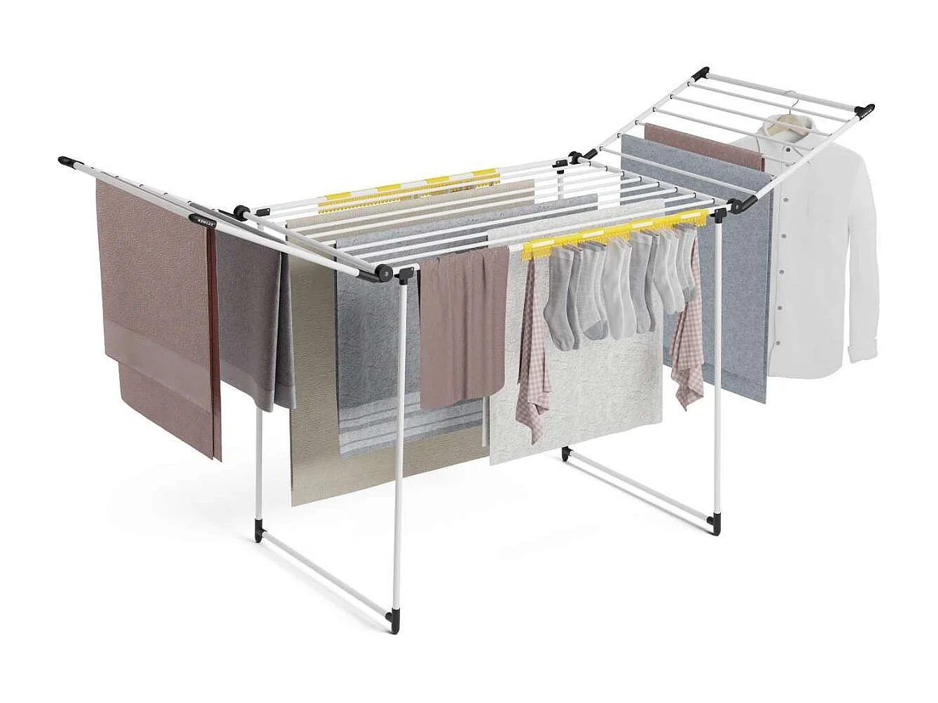 Tendedero Plegable  Bold V22 Blanco - Newlux