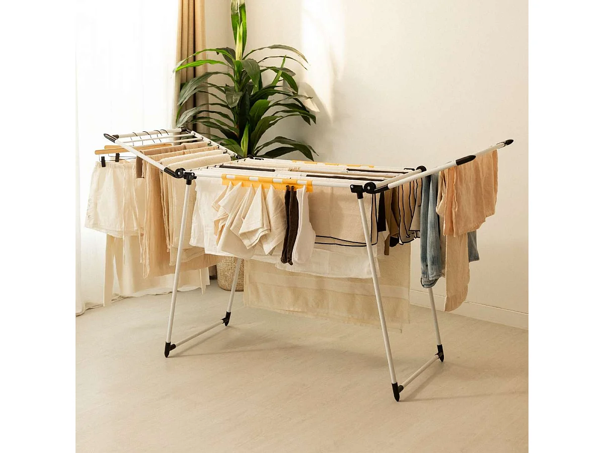 Tendedero Plegable  Bold V22 Blanco - Newlux