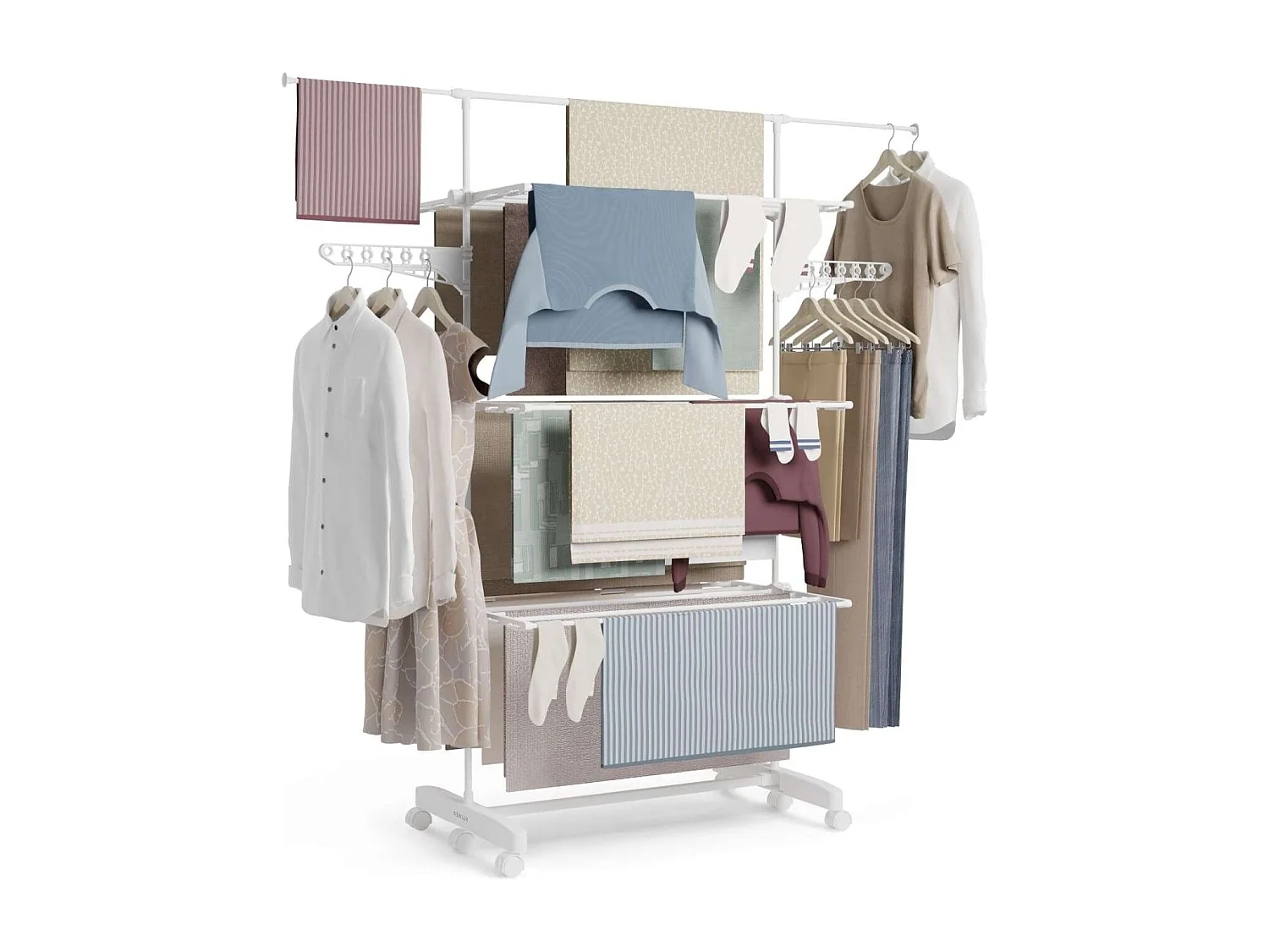 Tendedero Vertical  Fold Care V60 Blanco -