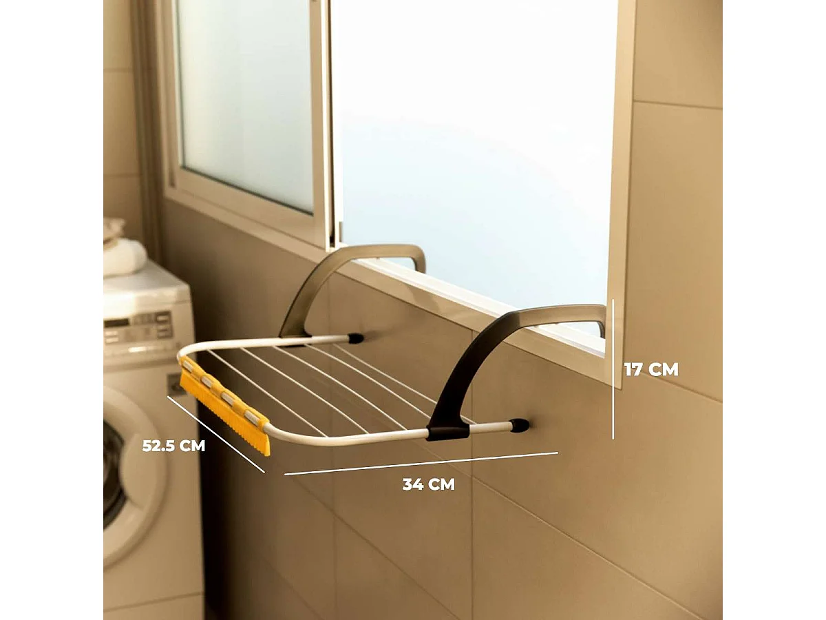 Tendedero Radiador  Aereo V5 Blanco - Newlux