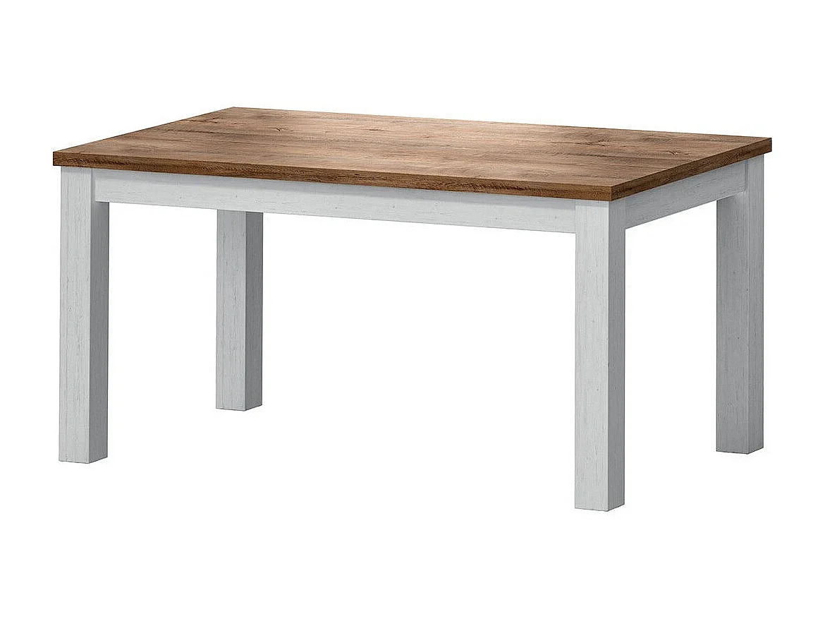 Table Ferdore 115, Pin Anderson|Chêne de Lefkas, 80x90x160cm, Disponible, Stratifié, Bois