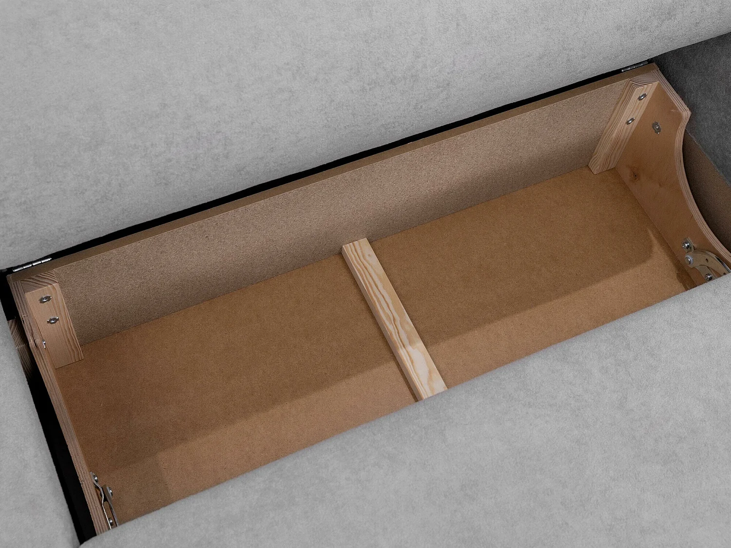 Canapé d'angle Comfivo 413, Brun clair, Disponible, 252x150x70cm