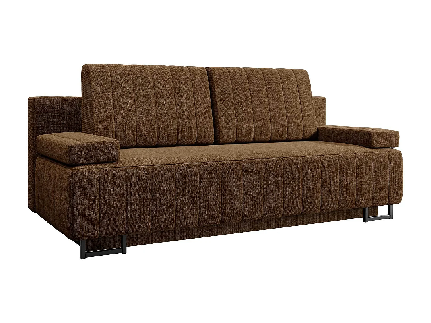 Sofá cama Columbus 152, Almacenaje, 90x200x90cm, Muebles ya montados