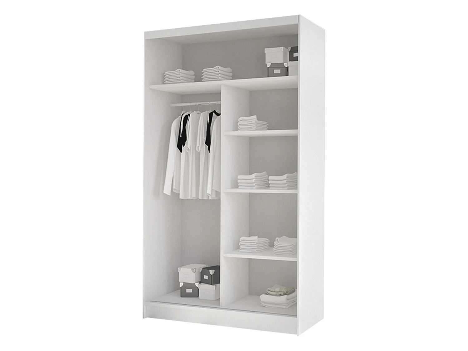 Armoire Closico Structor VII, Nombre d'étagères: 4, 20x10x6cm