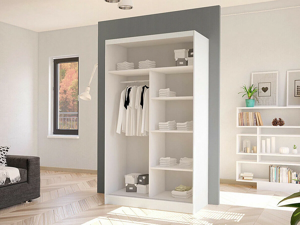 Armoire Closico Fractor III, Nombre d'étagères: 4, 20x10x6cm