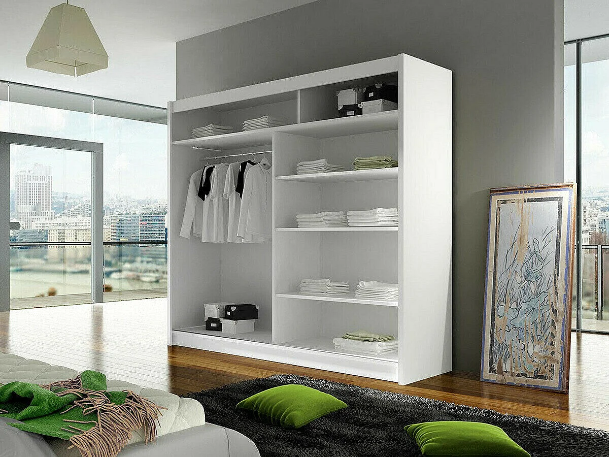 Armoire Closico Cavaris II, Nombre d'étagères: 5, 22x18x6cm