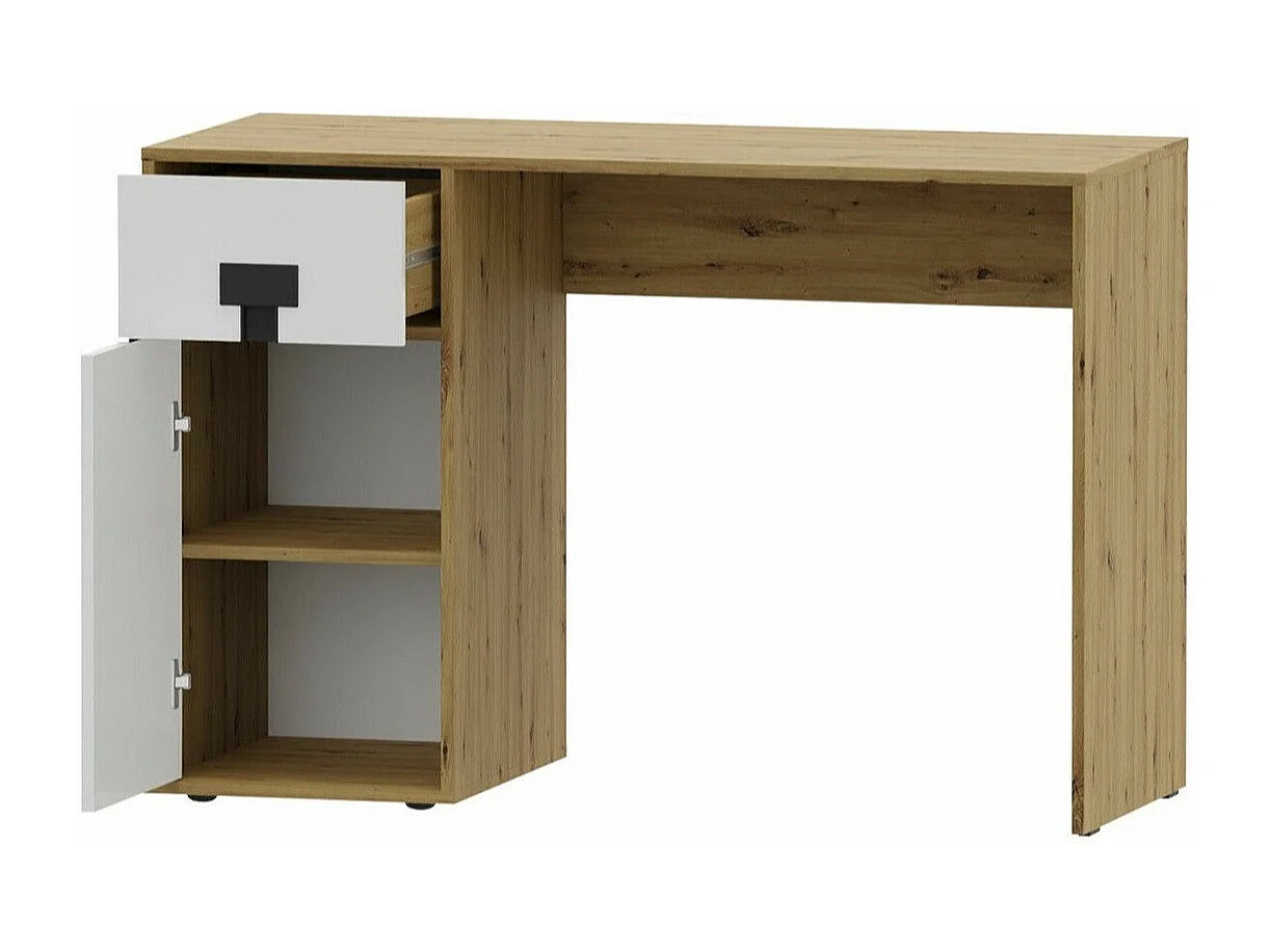 Bureau Florevi 100, Avec des portes|Avec tiroirs, Le nombre de portes: 1, 82x120x50cm