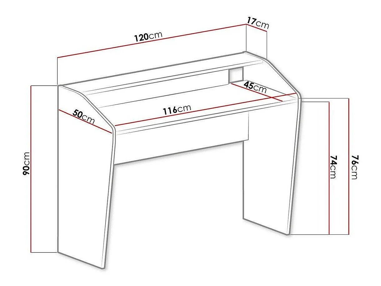Bureau Sorviru 100, 8x12x5cm