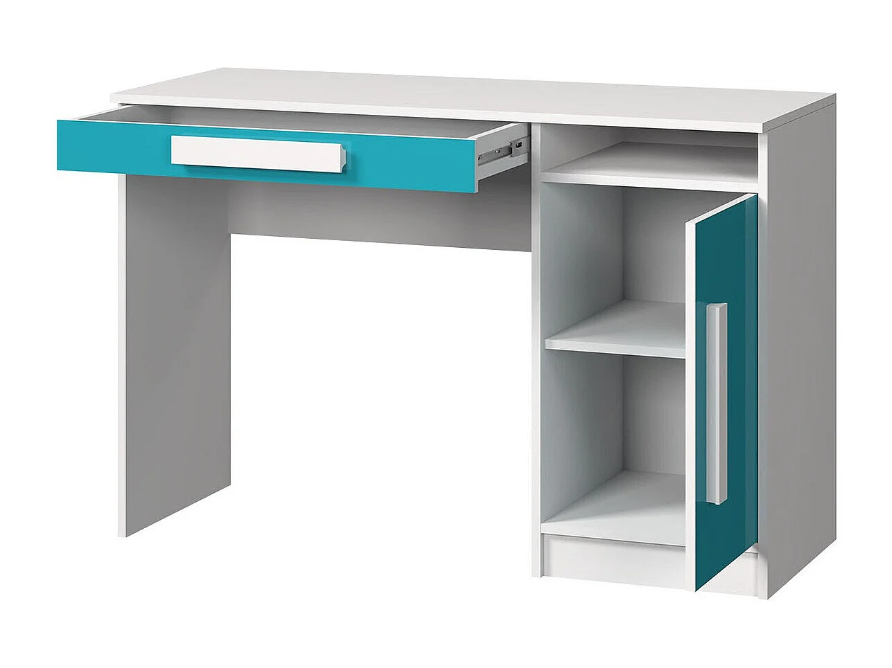 Bureau Merevari 100, Avec des portes|Avec tiroirs, Le nombre de portes: 1, 80x120x50cm