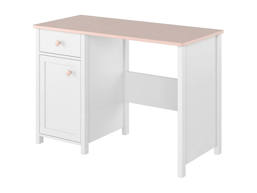 Bureau Elblive 102, Avec tiroirs|Avec des portes, Le nombre de portes: 1, 75x110x52cm