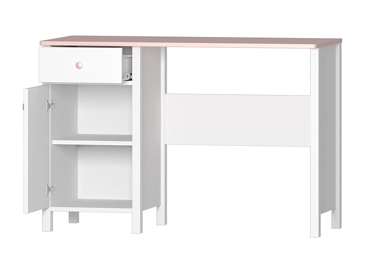 Bureau Elblive 102, Avec tiroirs|Avec des portes, Le nombre de portes: 1, 75x110x52cm