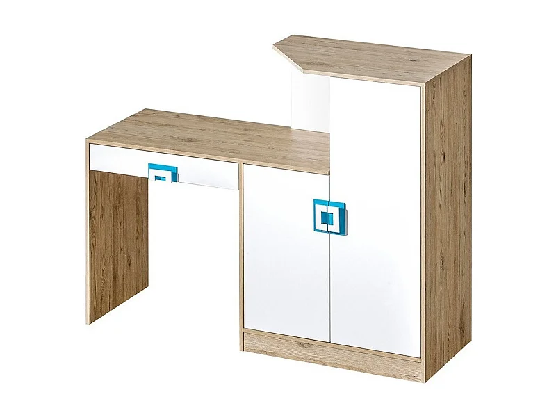 Bureau Tolfere 105, Avec des portes|Avec tiroirs, Le nombre de portes: 2, 78x150x50cm