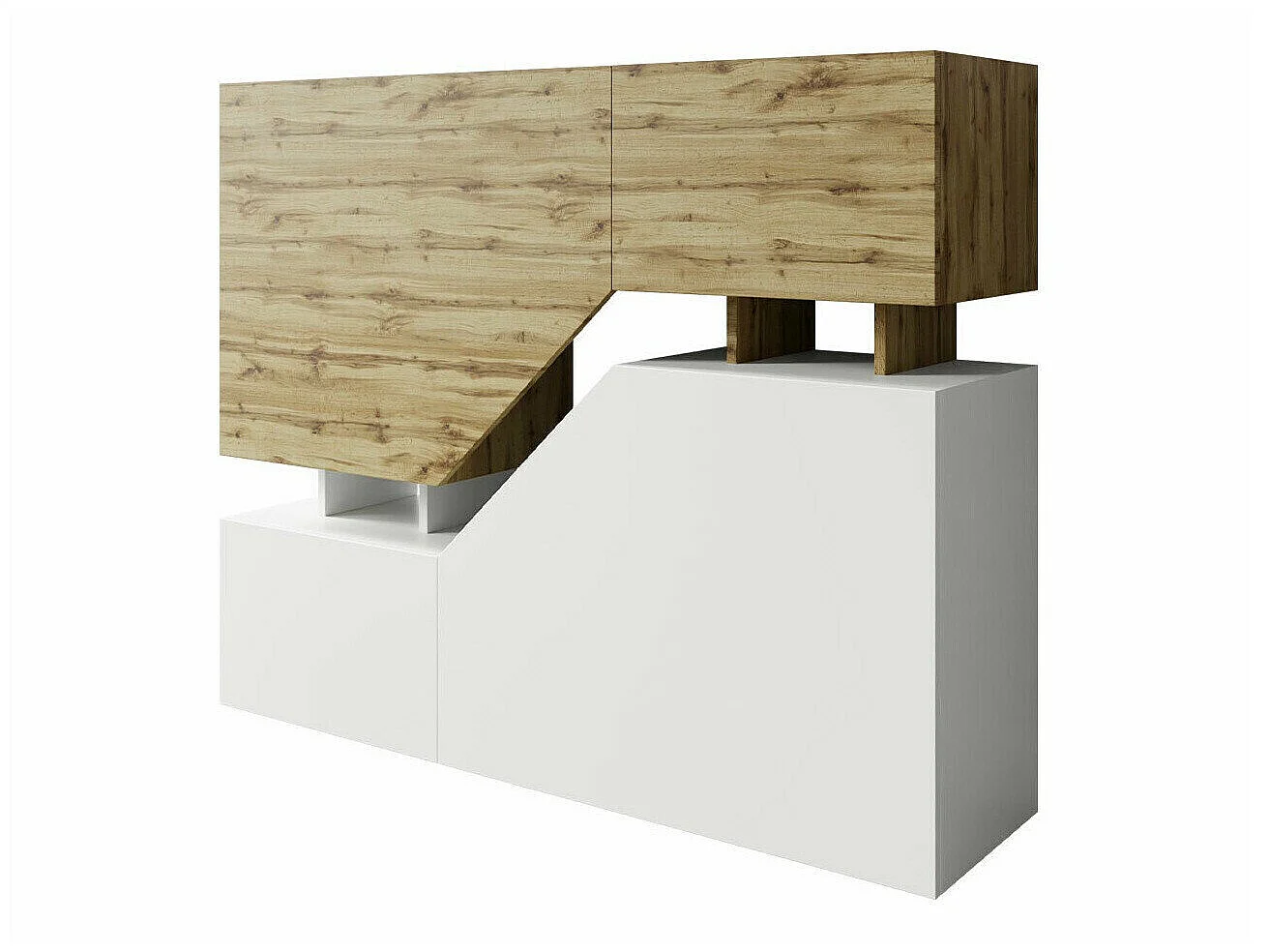 Buffet Comfivo Daldune, Le nombre de portes: 4, Stratifié, 10x12x4cm