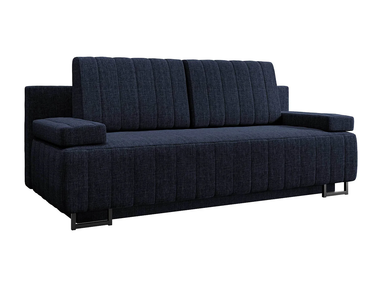 Canapé convertible Columbus 152, Disponible, 90x200x90cm, Mobilier déjà assemblé