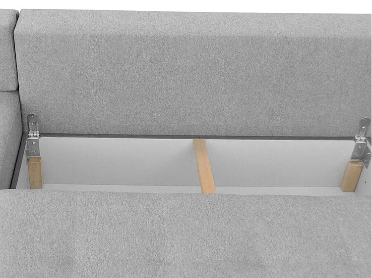 Canapé d'angle Independence 101, Gris, Disponible, 215x136x89cm