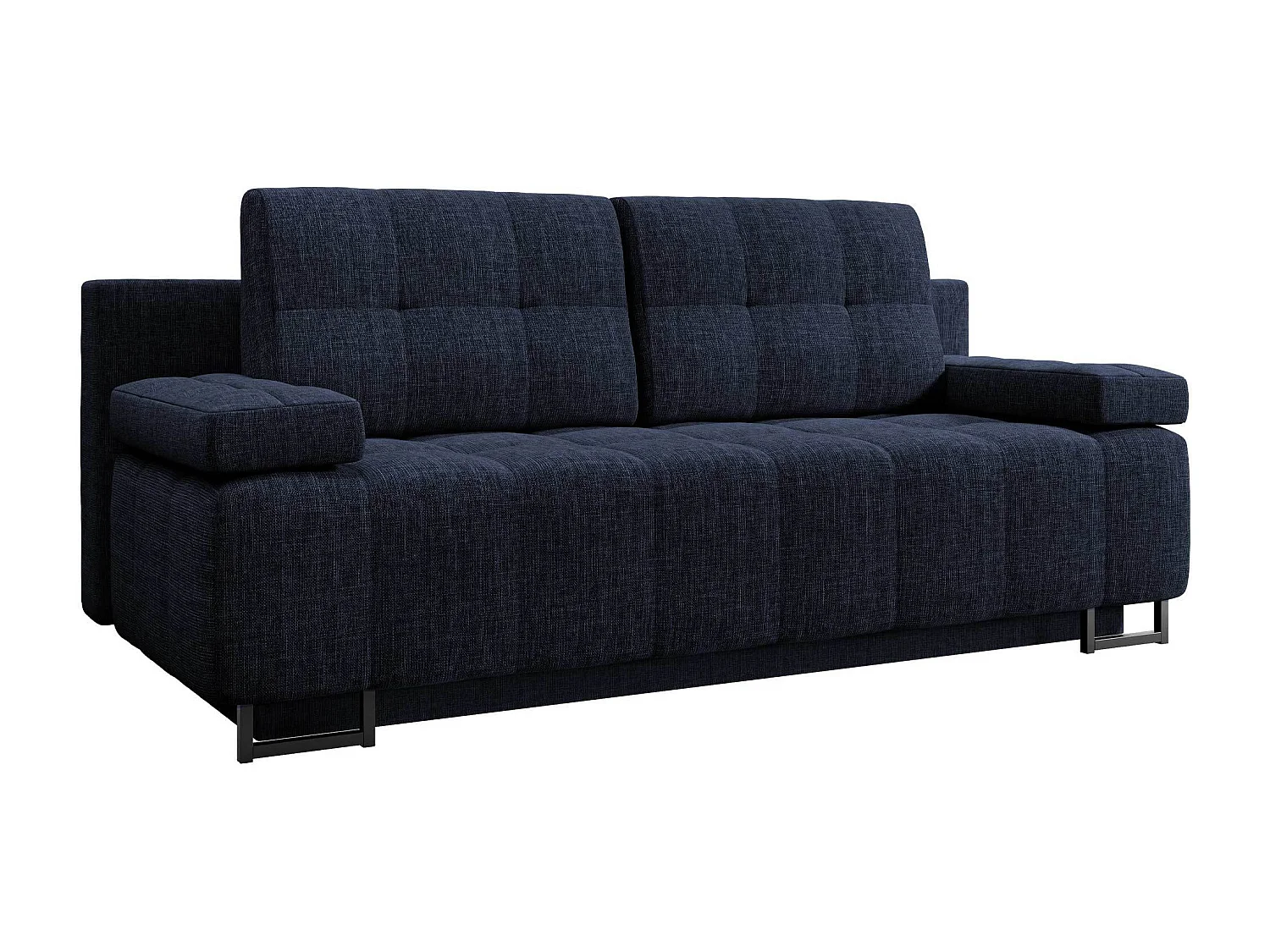 Sofá cama Columbus 151, Almacenaje, 90x200x90cm, Muebles ya montados