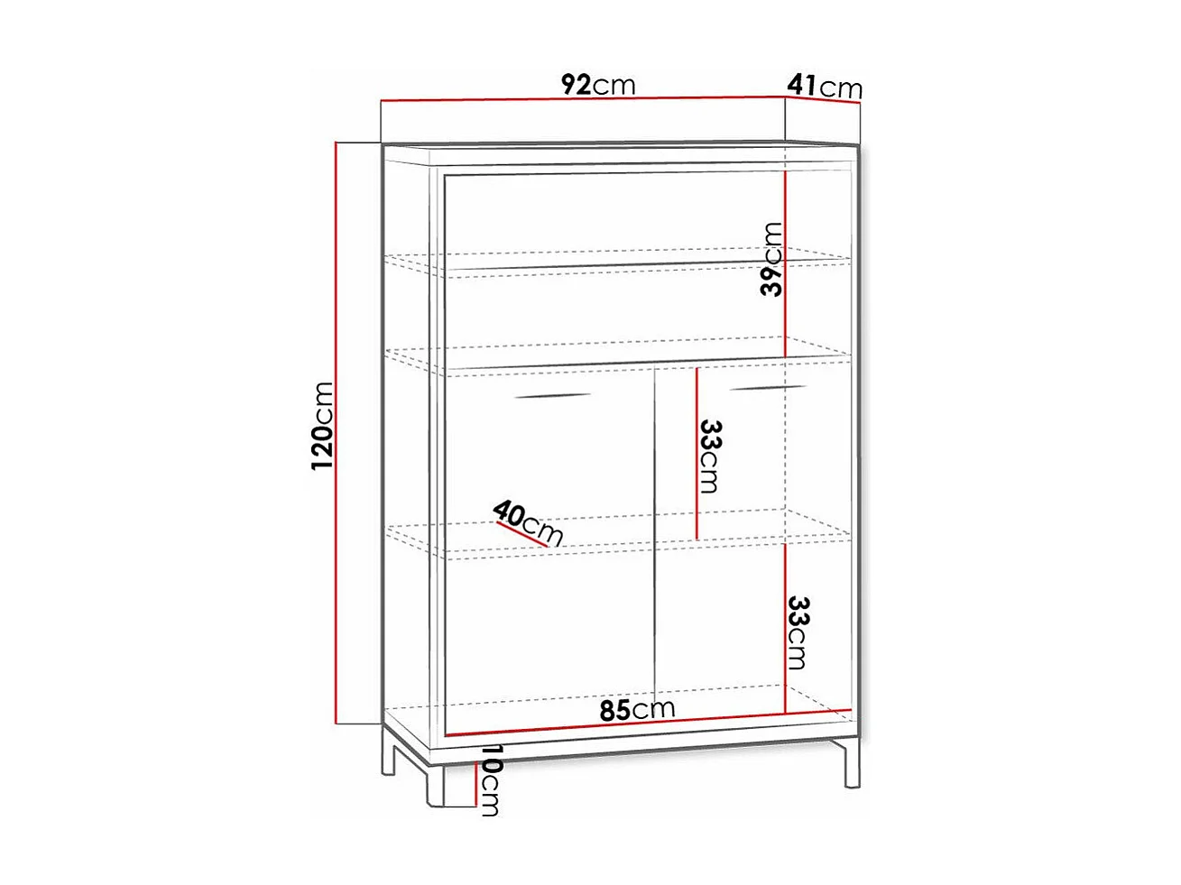 Commode Etrmoni 103, Clair bois|Chêne, Tiroirs et portes, Nombre de tiroirs: 2, 120x92cm
