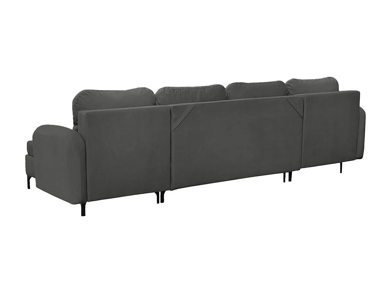 Canapé d'angle Torlua 104, Gris, Disponible, 293x172x96cm