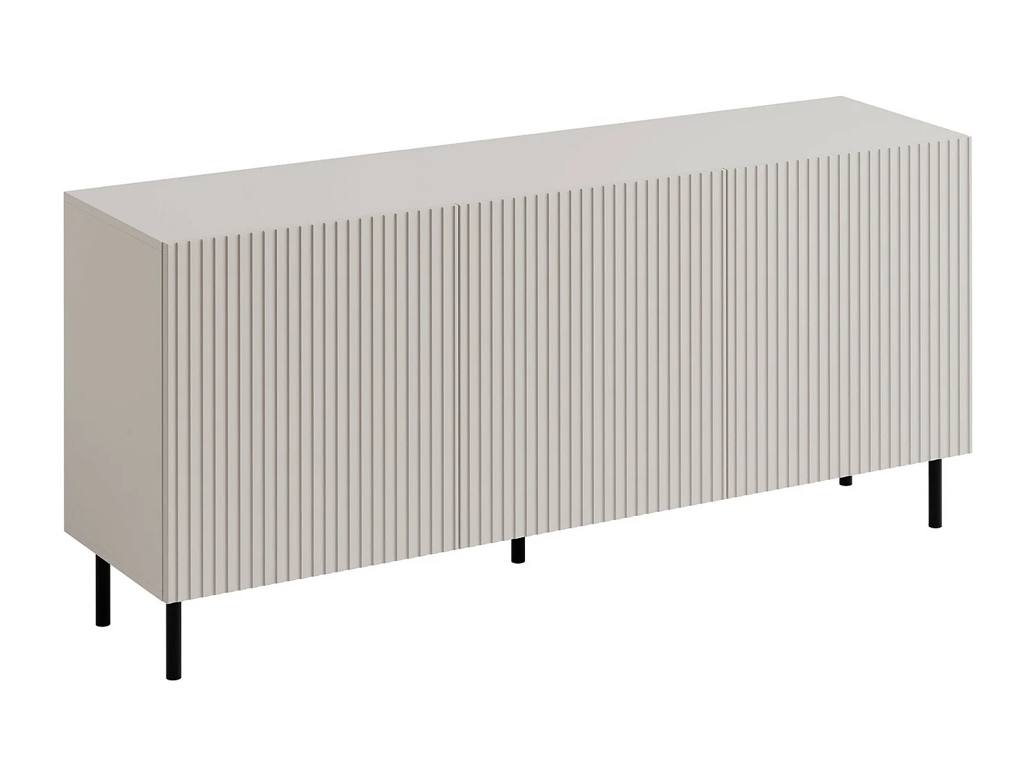 Buffet Livsevi 100, Cachemire, 76x156x42cm, Stratifié|MDF