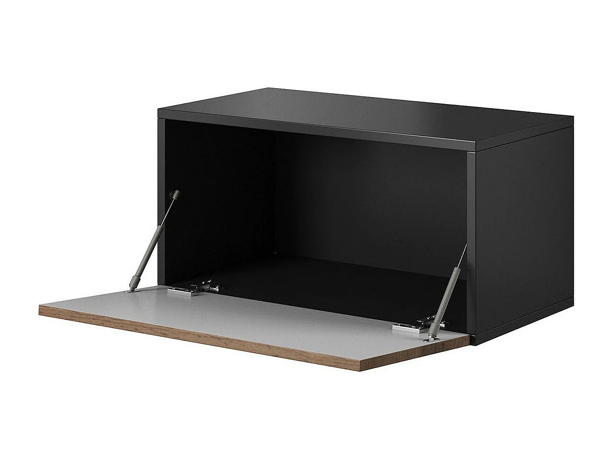 Ensemble d'armoires Corbele 120, Blanc, 76x151x39cm, MDF|Stratifié