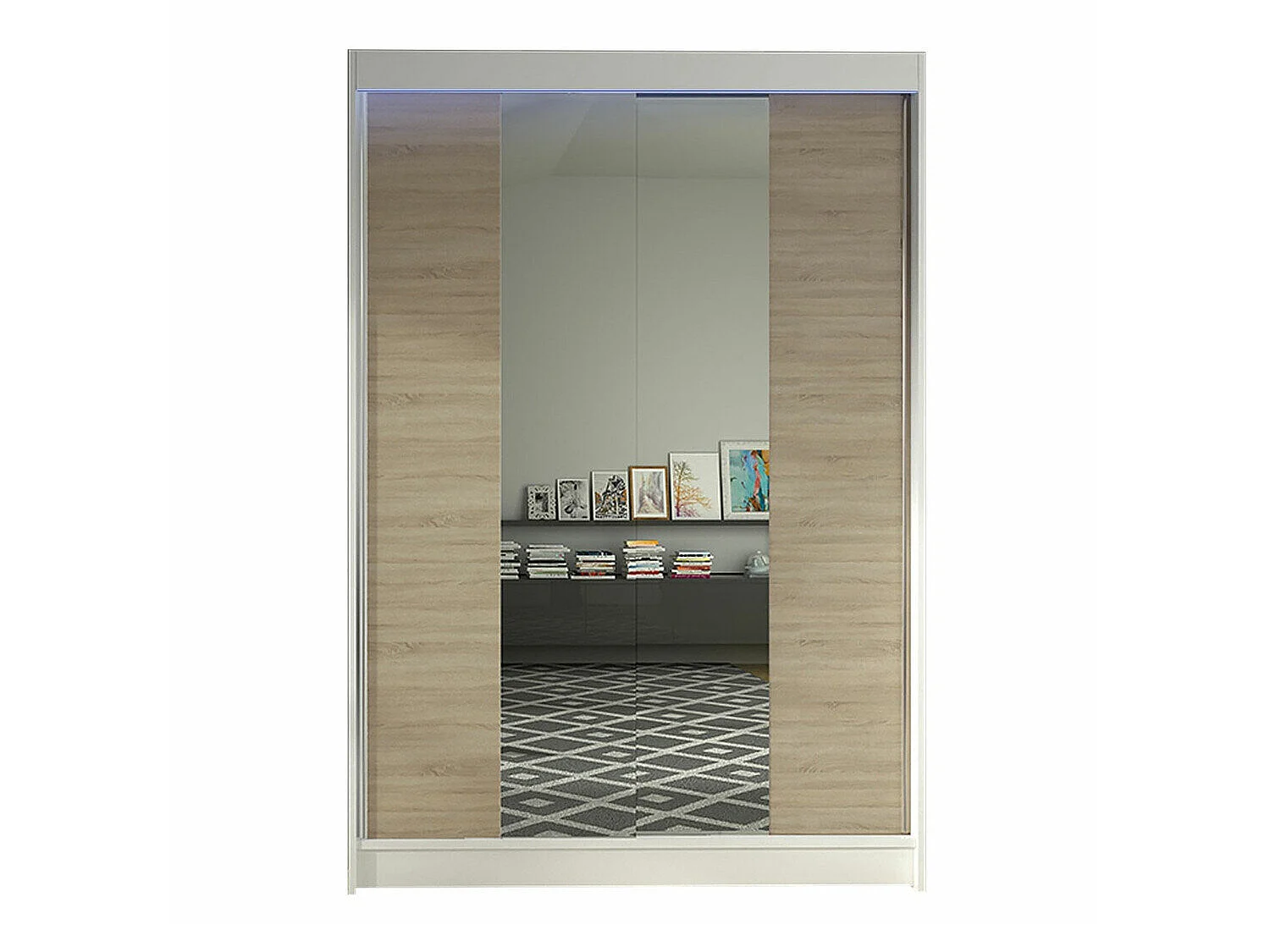 Armoire Closico Salvor II, Nombre d'étagères: 5, 20x12x6cm