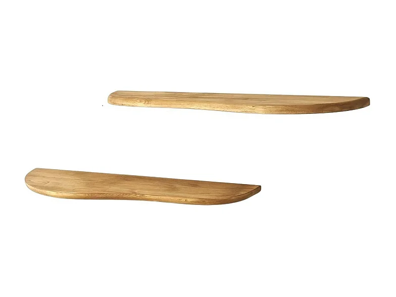 Regal Dbrozovi, Gestell, Wandregal, Mehrzweckregale, 100x25h3 cm, Eiche