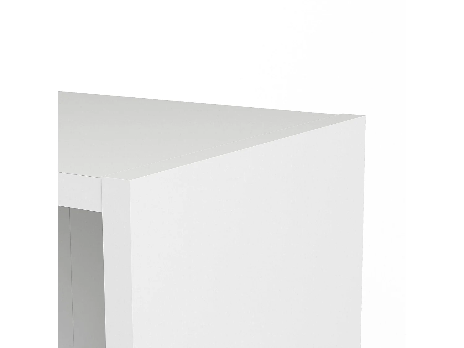 Dsoffrid boekenkast, Kantoorplank, Boekenkast, Bibliotheek, 79x28 h203 cm, Wit