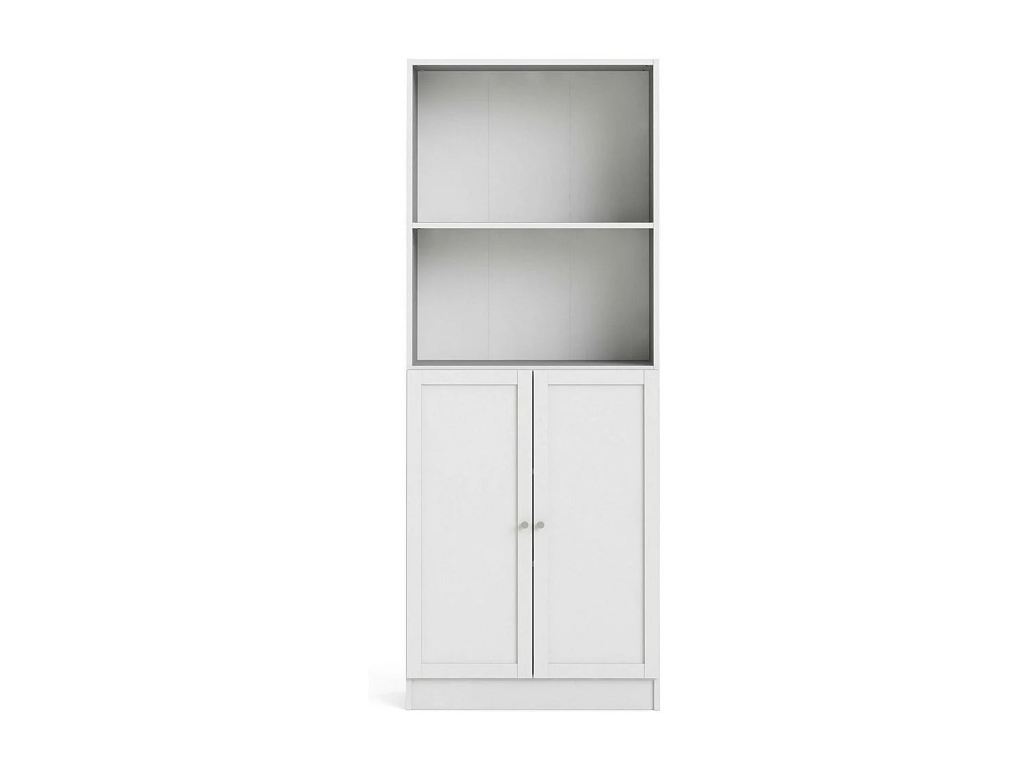 Dsoffrid boekenkast, Kantoorplank, Boekenkast, Bibliotheek, 79x28 h203 cm, Wit