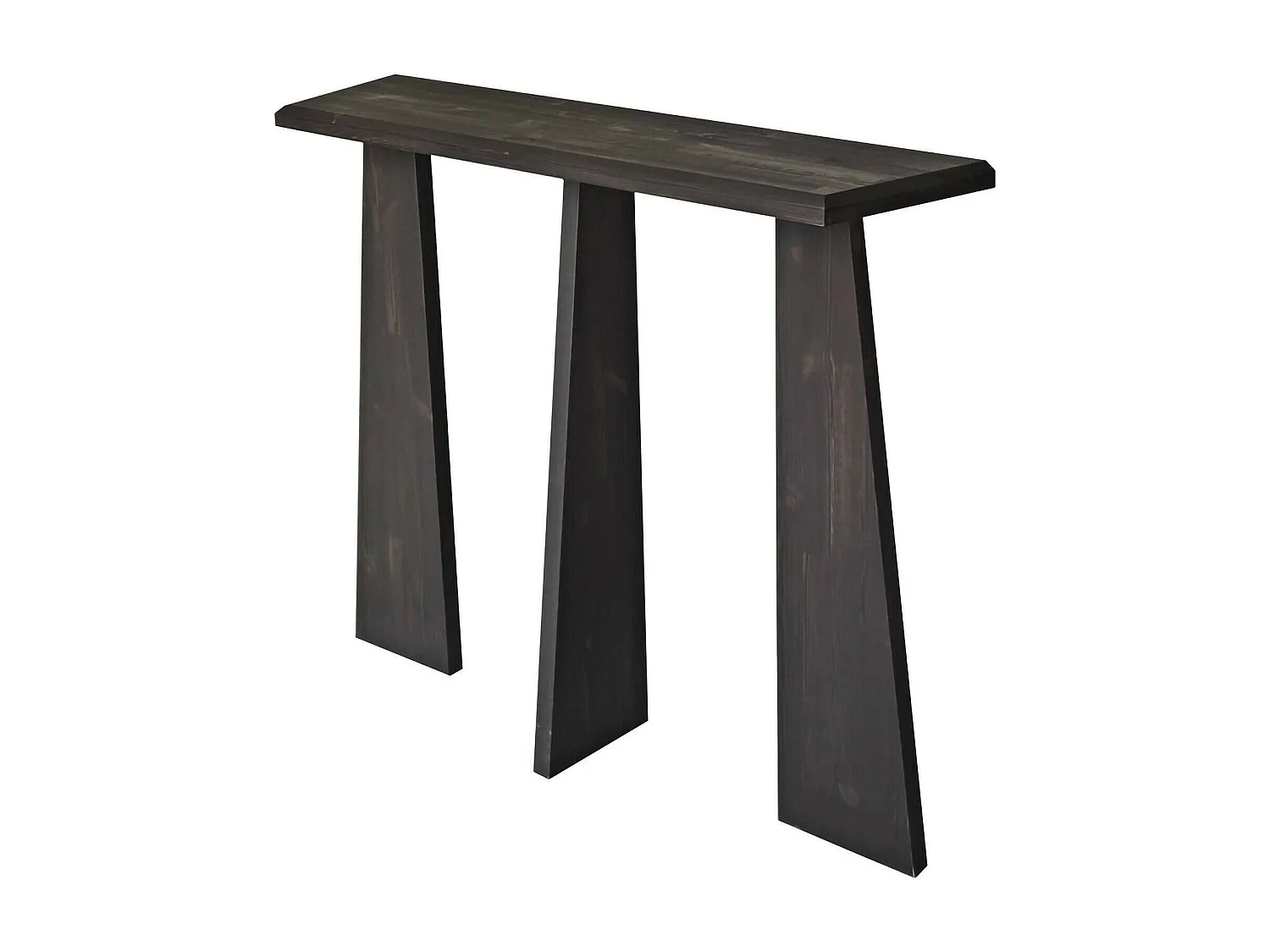 Dflamign Console, Multifunctionele Tafel, Steunkast, BureauGang, 100x28h83 cm, Antraciet