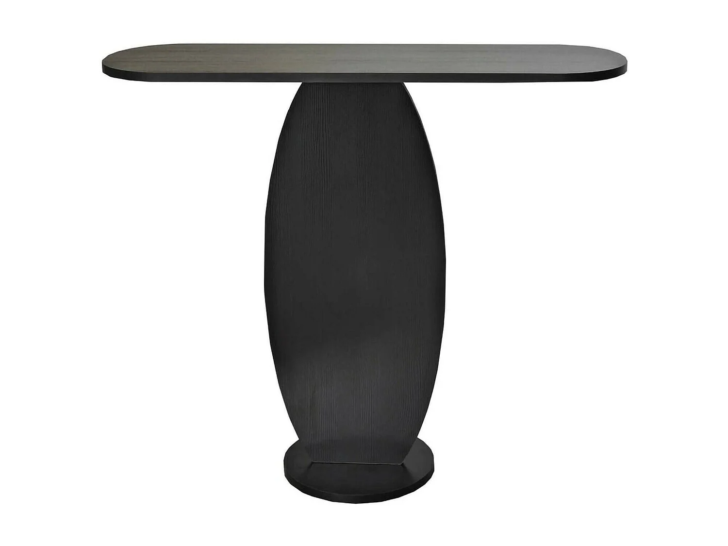 Consolle Assuntina, Peso Supportato 15 kg, 30x100x81h cm Nero Antracite