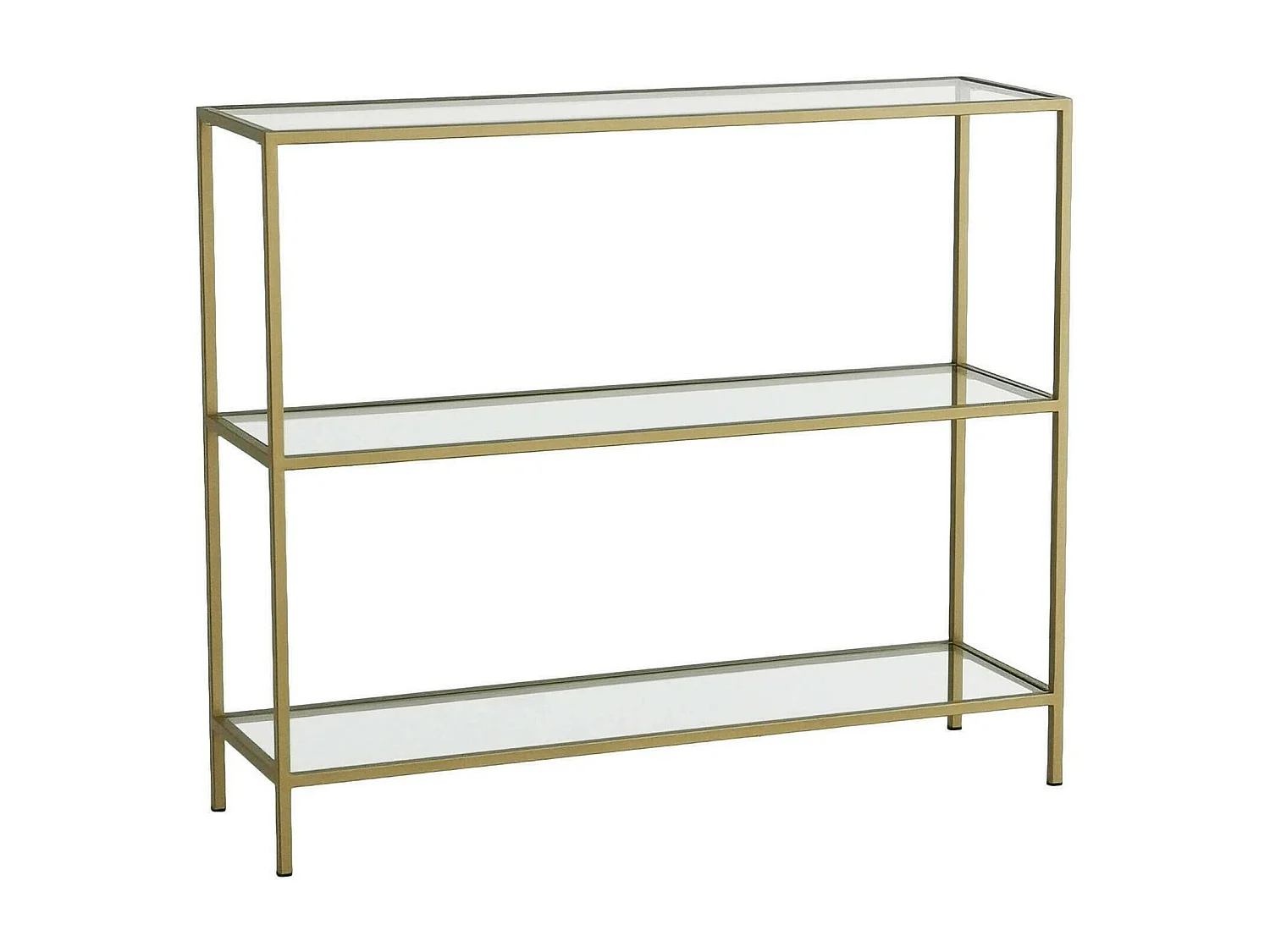 Consola Dkerriga, Mesa multiusos, Gabinete de soporte, Escritorio de pasillo, 100x30 h85 cm, oro\