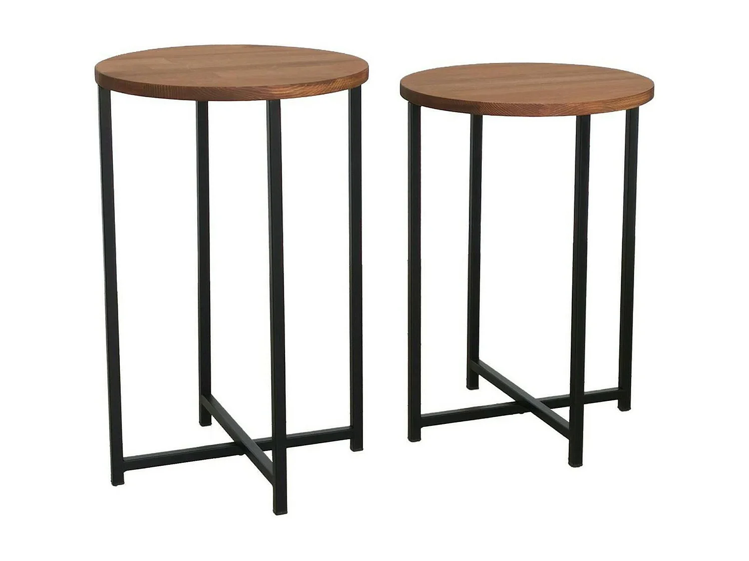 Table basse Furud, Table basse, Porte-revues pour canapé, Etagère de salon, 70x35h55 cm, Chêne