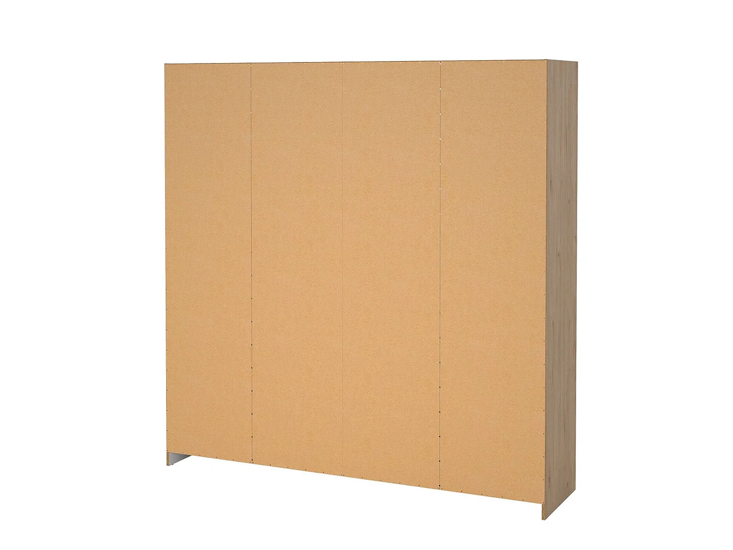 Grande Garde-robe Dserafin, Meubles de chambre, Penderie de plain-pied, Placard à vêtements, 196x50 h200 cm, Chêne clair