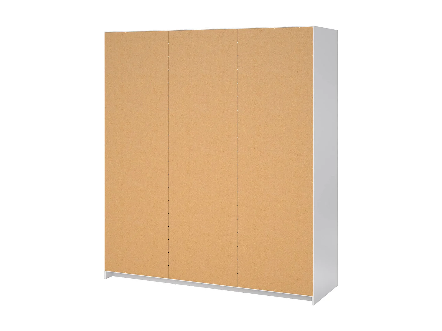 Armário Dveretou de 3 portas, Móveis de quarto, Armário, Armário, 177x60 h200 cm, Branco